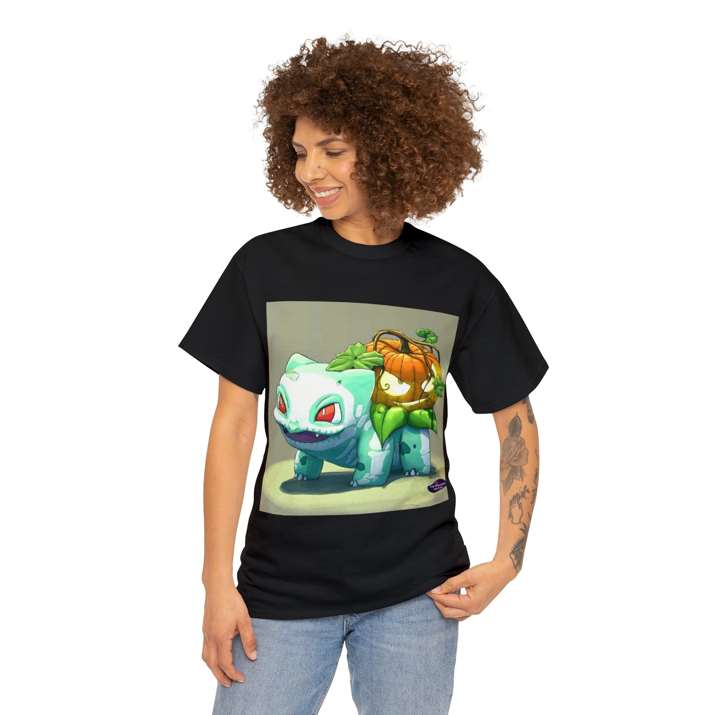 Halloween - Poke-Bulba Unisex Heavy Cotton Tee