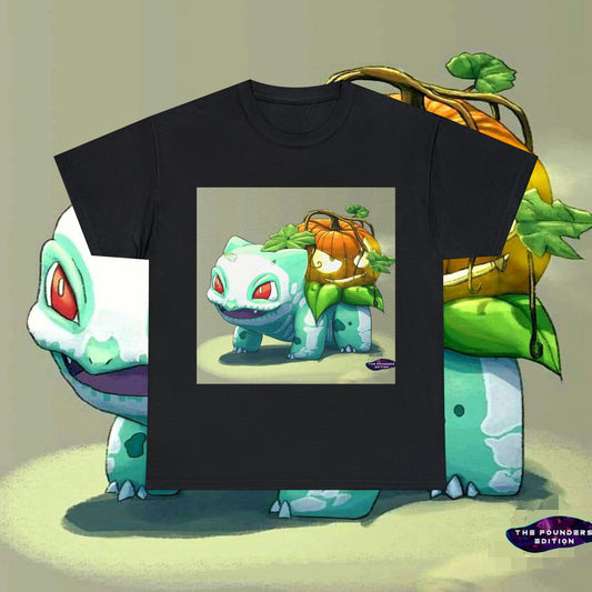 Halloween - Poke-Bulba Unisex Heavy Cotton Tee