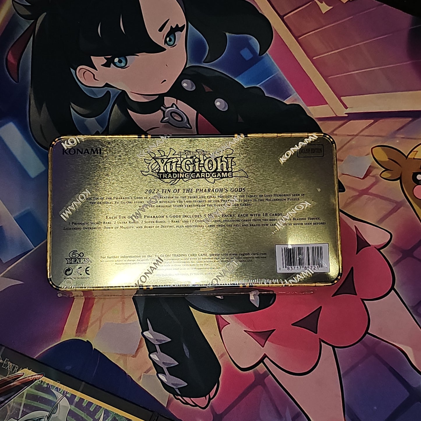 Yu-Gi-Oh TCG 2022 Tin of the pharaoh's Gods