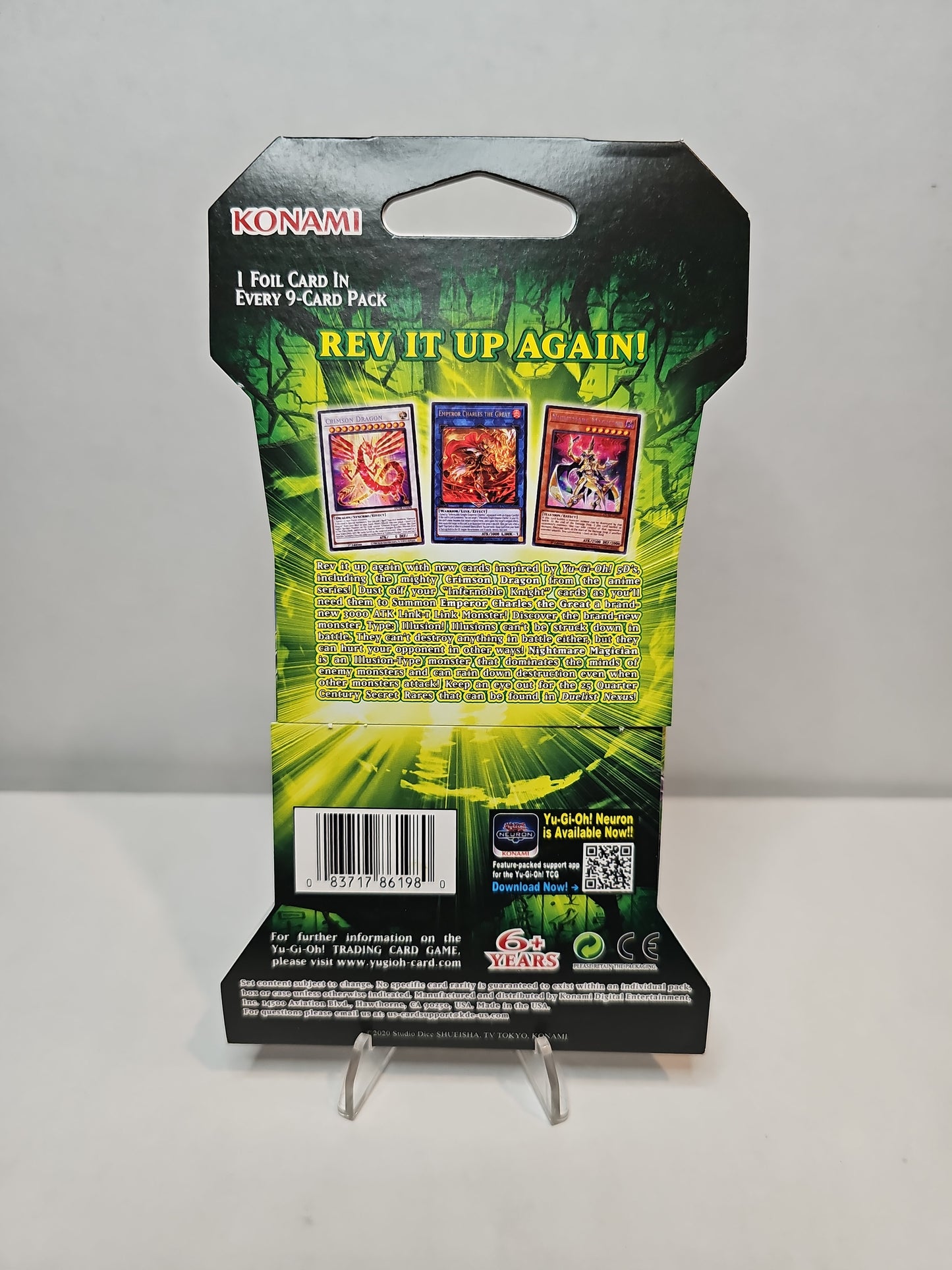 Yu-Gi-Oh duelist Nexus booster pack