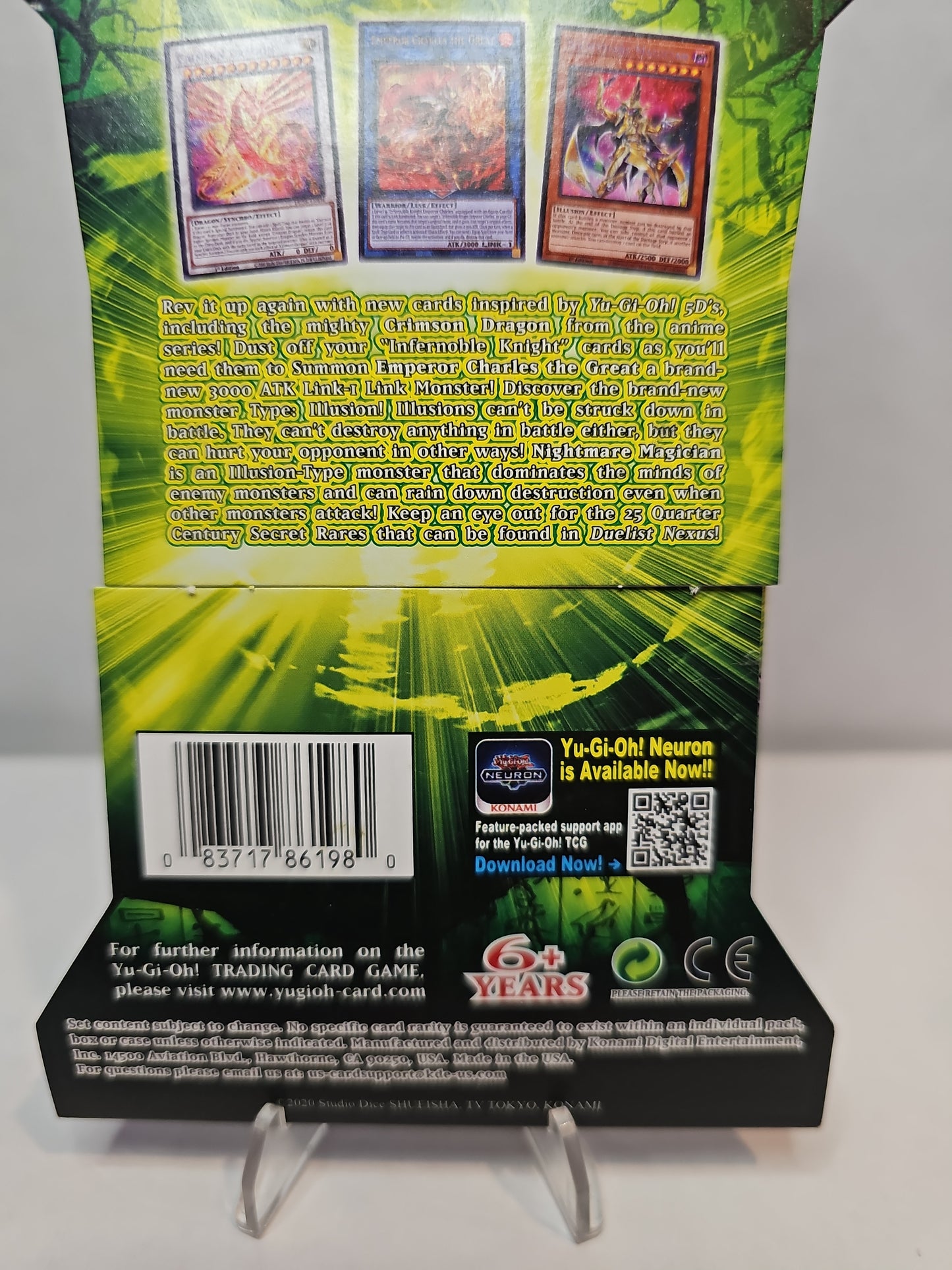 Yu-Gi-Oh duelist Nexus booster pack