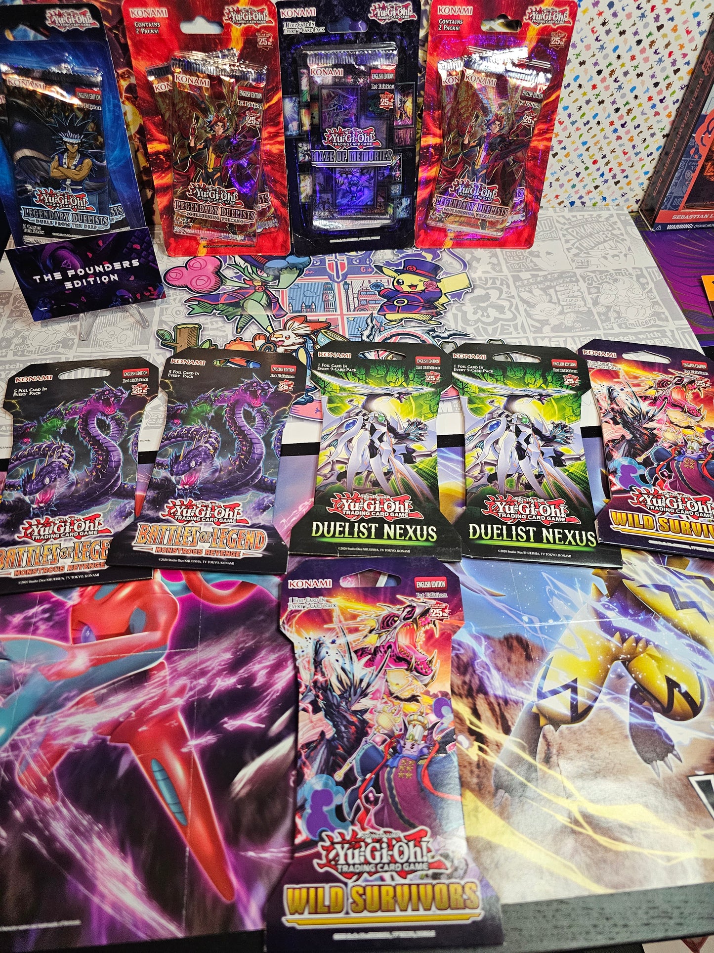 Yu-Gi-Oh booster pack bundle