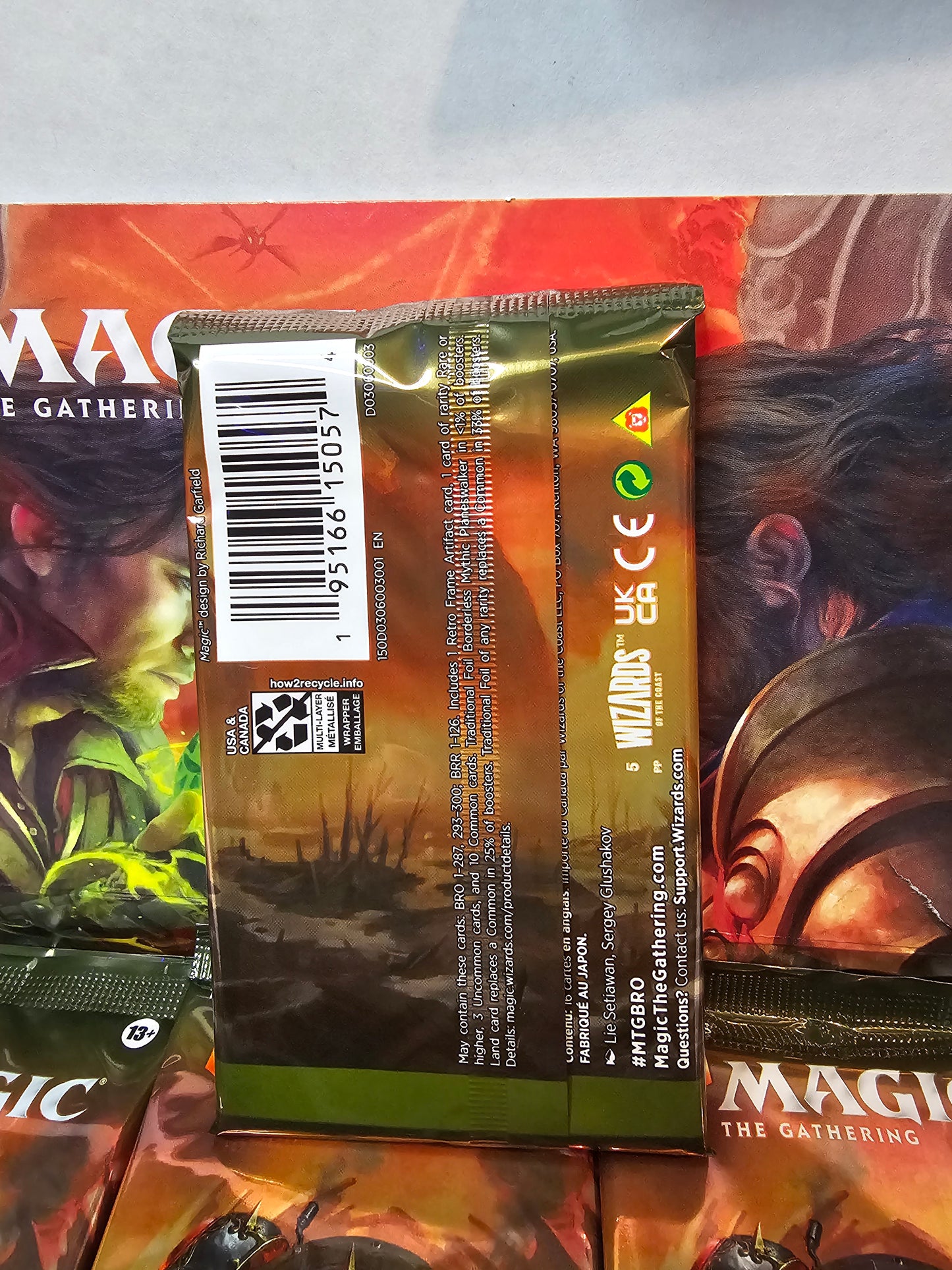 Magic the gathering -The Brothers War-  Draft booster pack